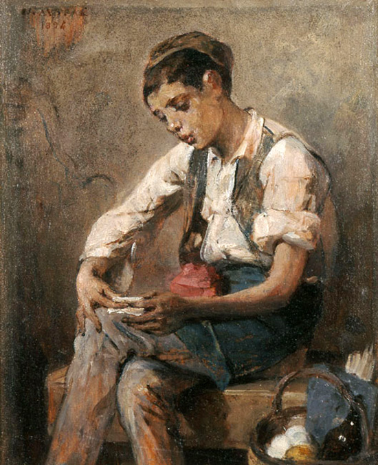child rolling a cigarette